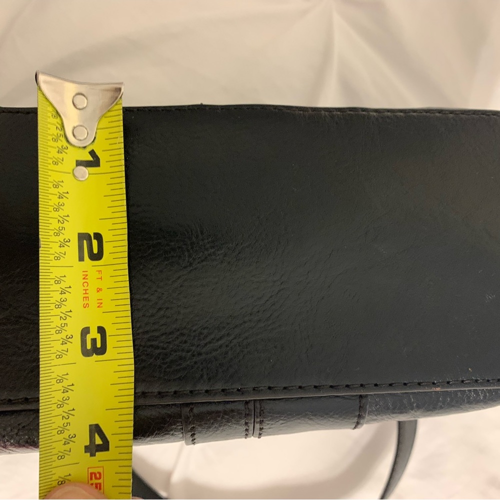 Vintage Etienne Aigner Chic Black Leather Shoulder Bag like new - Picture 10 of 16